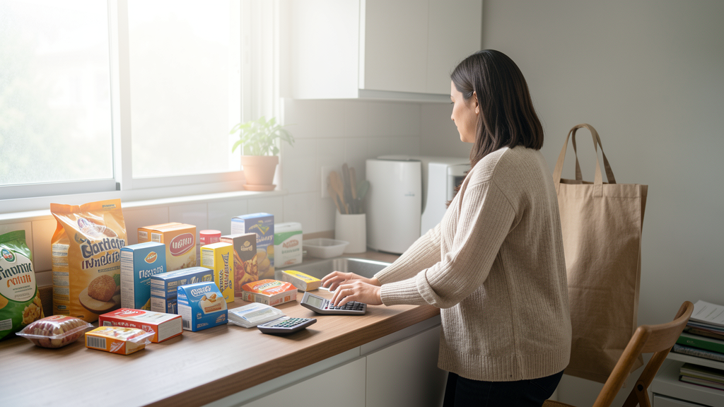 Imagem editorial realista sobre como planejar compras recorrentes