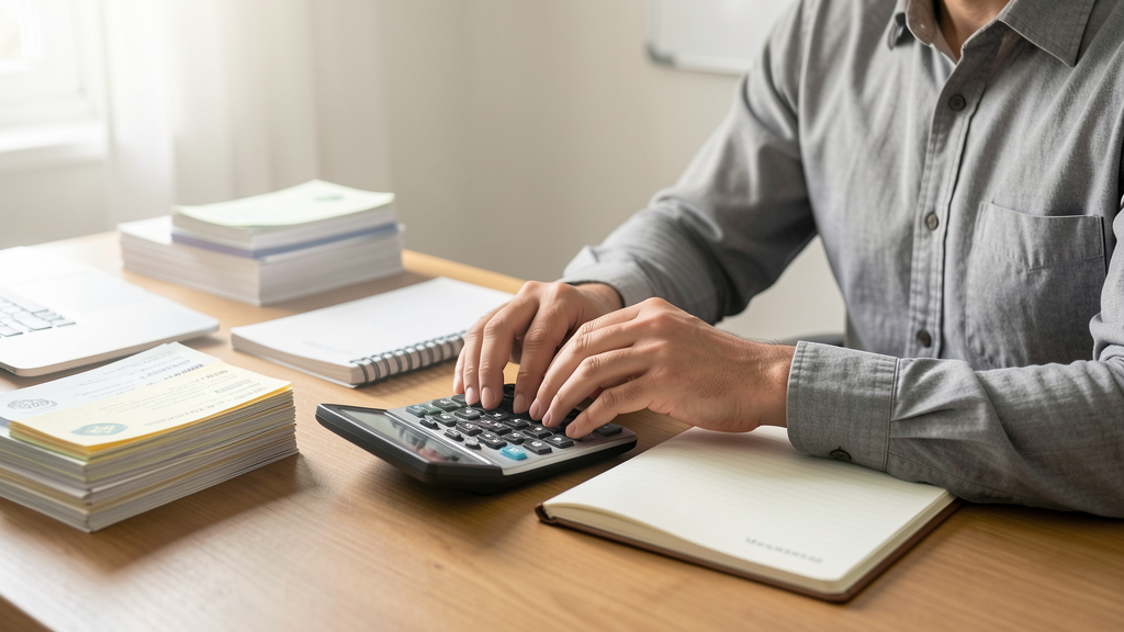 Como revisar o orçamento no fim do mês em uma situação financeira real