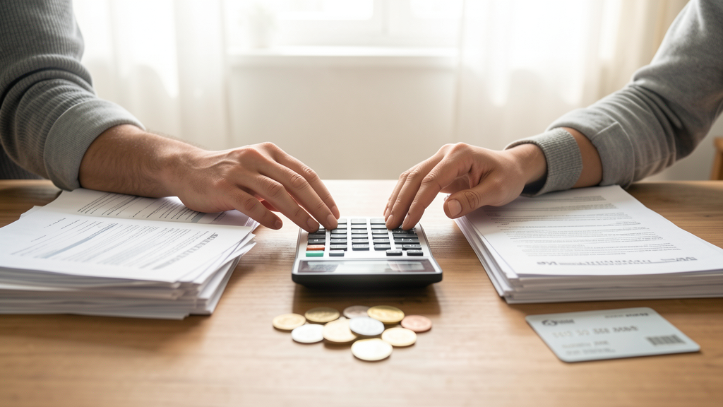 Diferença entre crédito saudável e dívida cara em uma situação financeira real