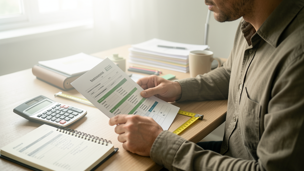Planejamento de compras grandes em uma situação financeira real